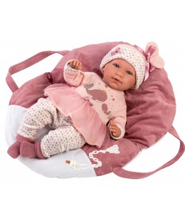  Lelle Mimi 42 cm (raud, runā, ar mānekli, mīkstais ķermenis, lokas rokas un kājas) Spānija LL74014  Hover