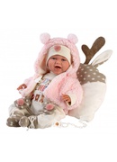  Lelle Mimi 42 cm (raud, runā, ar mānekli, mīkstais ķermenis, lokas rokas un kājas) Spānija LL74028