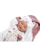  Lelle zīdainis Heidi 42 cm (acis aizvērās, raud, runā, ar mānekli, mīkstais ķermenis) Spānija LL74040 Hover