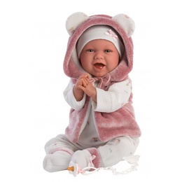  Lelle Mimi 42 cm (raud, runā, ar mānekli, mīkstais ķermenis, lokas rokas un kājas) Spānija LL74070