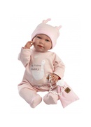  Lelle zīdainis Mimi 42 cm (smejas, runā, ar mānekli, mīkstais ķermenis) Spānija LL74108