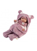  Lelle zīdainis Mimi 42 cm (sedziņa, raud, runā, ar mānekli, mīkstais ķermenis) Spānija LL74130