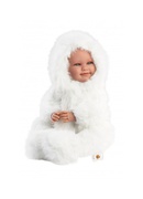  Lelle zīdainis Luka 45 cm (smejas, runā, ar mānekli, mīkstais ķermenis) Spānija LL74505