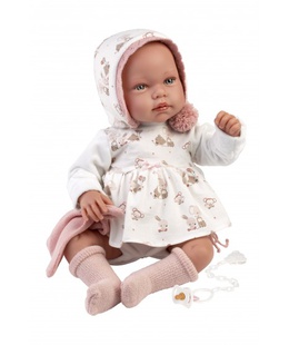  Lelle Tala 44 cm (raud, runā, ar mānekli, mīkstais ķermenis) Spānija LL84468  Hover