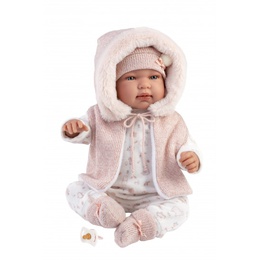  Lelle Tina 44 cm (ar mānekli, mīkstais ķermenis, kustina rokas un kājas) Spānija LL84486NM