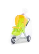  Ratiņi lellēm &quot;Anita&quot; 3 riteņi (zaļi) PL95213 Hover