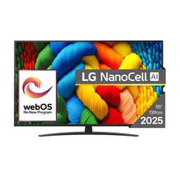 Televizors LG LG NanoCell 4K LED televizors (2025)