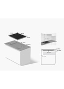Plīts virsma SAMSUNG NZ64B5045FK/U2 Hover